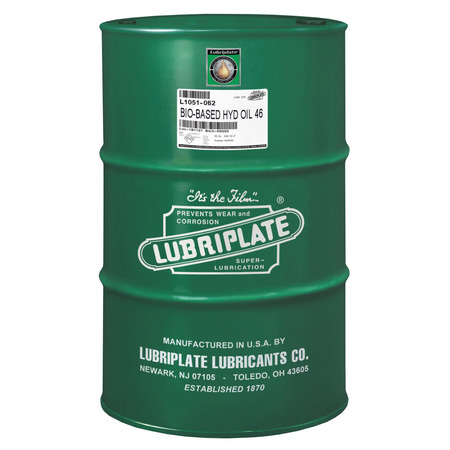 LUBRIPLATE Drum, Hydraulic Oil, 46 ISO Viscosity, 20 SAE L1051-062